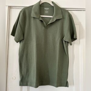 Bonobos Olive Textured Polo Shirt for Men